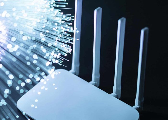Glasvezel modem installeren